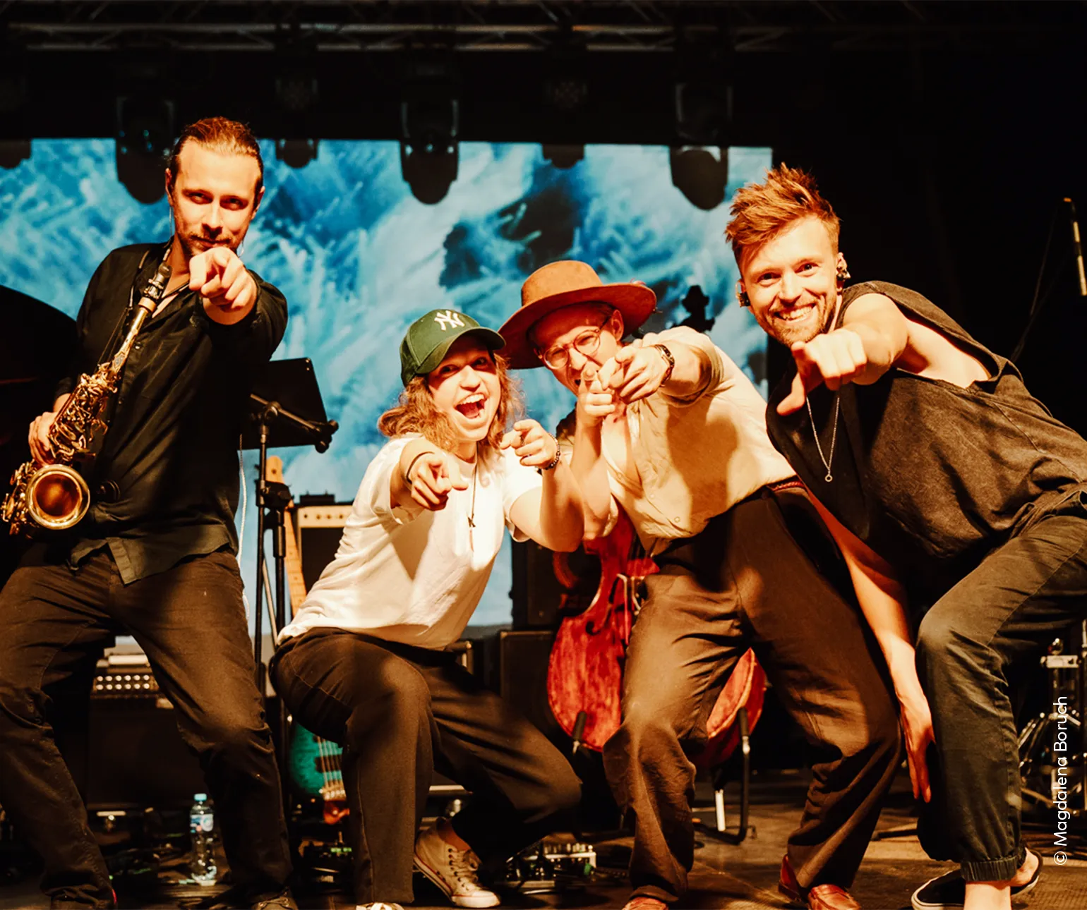 Hania Derej Trio und Gastmusiker